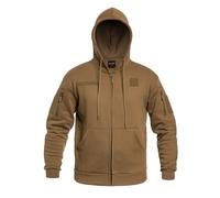 Mil-Tec - Tactical Hoodie Zipper - Sweatshirt - Coyote 3XL