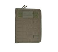 Mil-Tec Tactical Notebook Hextac • Gepolstertes Notizbuch mit Hülle/Reißverschluss • Oliv,Medium