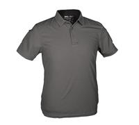 Mil-Tec Tactical Quick Dry Polo Shirt urban grey, Größe S, Herren, Synthetik