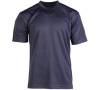 Mil-Tec Tactical Quick Dry T-Shirt Herren • Taktisches Kurzarm-Shirt • Atmungsaktives & schnelltrocknendes Basic T-Shirt • Ideal als Sportshirt, Wandershirt, Arbeitsshirt • Dunkelblau, 3XL