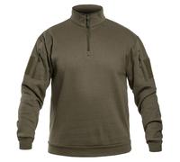 Mil-Tec Tactical Sweat-Shirt m.Zipper Ranger Green Gr.L