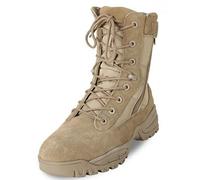 Mil-Tec Tactical Stiefel Two-Zip sand, Größe 45/US 12, Textil / Leder