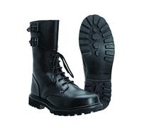 Mil-Tec - French Action Leather Combat Boots - Schuhe - Black 39