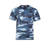 Mil-Tec Tarn T-Shirt Herren • Camouflage T-Shirt aus Baumwolle • BW Camo • Bequemes Kurzarm Army Shirt für Outdoor, Sport oder Freizeit • Bundeswehr Flecktarn-Shirt