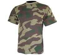 Mil-Tec T-Shirt 11012026 Splinter Camo Baumwolle Kurzarm Größe M