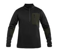 Mil-Tec - Thermo Fleece Zip Sweatshirt - Black L