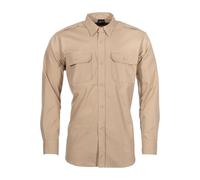 Mil-Tec Trikothemd Langarm Baumwolle khaki Größe XL