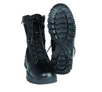 Mil-Tec Tactical Stiefel Two-Zip schwarz, Größe 46/US 13, Textil / Leder