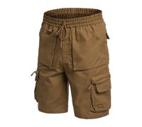 Mil-Tec Urban Explorer Shorts Herren • Ripstop Cargoshorts aus Baumwolle für Alltag & Outdoor • Mit 9 Taschen & D-Ring • Ideal als Kurze Arbeitshose, Freizeithose, Wanderhose • Oliv, S-3XL