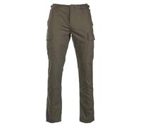 Mil-Tec US BDU Feldhose Ripstop Slim Fit, oliv, Herren XXL, 100% Baumwolle
