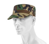 Mil-Tec US BDU Cap Ripstop woodland, Größe XL, Baumwolle