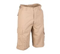 Mil-Tec Bermuda Ripstop Prewashed khaki, Größe XXL, Herren, Baumwolle