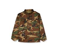 MIL-TEC M65 Feldjacke Import woodland Army Jacke mit Innenfutter Jagdjacke M