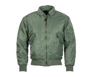 Mil-Tec US Fliegerjacke CWU Basic - Oliv / L Herren