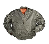 Mil-Tec MA1 Fliegerjacke Basic oliv, Größe M, Herren, Synthetik