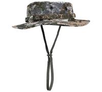 Mil-Tec US GI Dschungelhut • Klassischer Boonie Hat aus 100% Baumwolle • Taktischer Buschhut mit Ripstop-Gewebe • Outdoor Sonnenhut mit Kinnriemen & Belüftung • WASP 1 Z1B