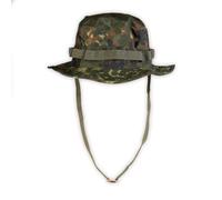 Mil-Tec US GI Dschungelhut One Size • Tropenhut Herren aus Ripstop-Gewebe mit Belüftung & Kinnriemen • Ideal als Buschhut, Outdoor Wanderhut, Safari Hut, Sonnenhut • In Mehreren Farben & Tarnmustern