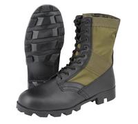 Mil-Tec US Dschungelstiefel Panama oliv, Größe 46/UK 12, Textil / Leder