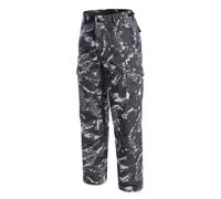 Mil-Tec - US Ranger BDU Militärhose - Black Digital XL