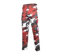 Mil-Tec - US Ranger BDU Militärhose - Red Camo L