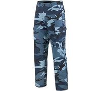 Mil-Tec Cargohose US Ranger BDU Herren 6 geräumige Taschen verstellbarer Kordelzug Sky Blue M