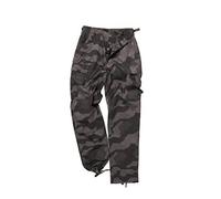 Mil-Tec Militärhose US Ranger BDU - Herren Cargohose 6 Taschen Kordelzug Splinternight 3XL