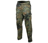 Mil-Tec US Ranger Hose Typ BDU • Herren Cargohose mit 6 geräumigen Taschen • Taktische Hose mit verstellbarem Kordelzug & Gürtelschlaufen • Feldhose für Outdoor, Arbeit & Freizeit • Flecktarn, 3XL