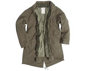 Mil-Tec Us Shell-Parka oliv M65 ohne Kapuze Gr.M