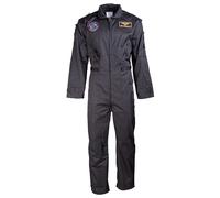 Mil-Tec - US Style Flight Coverall - Kinder Overall - Black 3XL