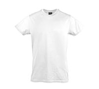 Mil-Tec T-Shirt US-Style Herren – Baumwolle, Rundhalsausschnitt, hochwertig & weich – Weiß XXL