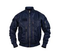 Mil-Tec US Tactical Fliegerjacke Herren • Taktische Bomberjacke mit Stehkragen • Winddichte Übergangsjacke für Frühling & Herbst • Robuste Pilotenjacke mit vielen Taschen & Patchflächen