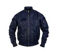 Mil-Tec Fliegerjacke Generation II navy, Größe S, Herren, Synthetik