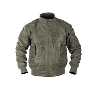 Mil-Tec US Tactical Fliegerjacke Herren • Taktische Bomberjacke mit Stehkragen • Winddichte Übergangsjacke für Frühling & Herbst • Robuste Pilotenjacke mit vielen Taschen & Patchflächen