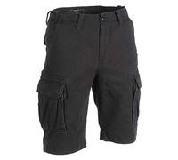 Mil-Tec - Vintage Prewash - Taktische Shorts - Black M
