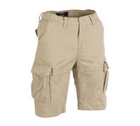 Mil-Tec US Vintage Shorts Herren Prewash • Baumwolle Cargoshorts im Used-Look für Alltag & Outdoor • Taschen am Bein & Bund • Als Kurze Arbeitshose, Freizeithose, Wanderhose • Viele Farben & Größen