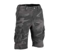 Mil-Tec US Vintage Shorts Herren Prewash • Baumwolle Cargoshorts im Used-Look für Alltag & Outdoor • Taschen am Bein & Bund • Als Kurze Arbeitshose, Freizeithose, Wanderhose • Viele Farben & Größen
