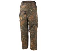 Mil-Tec US BDU Hose Zip-Up Kids flecktarn, Größe XXL/176, Synthetik