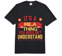 Mila Name Lustiges Geschenk für Mila Comfort Colors Adult Heavyweight T-Shirt