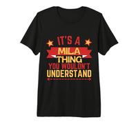 Mila Name Lustiges Geschenk für Mila Premium T-Shirt