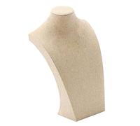 Milageto Halskette Display Büste Stand Schaufensterpuppe, 5 Größen Multi, × 200mm, Beige, a 235 × 390 mm
