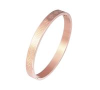 MILAKOO Damen Edelstahl Armreif 8mm Oval Bangle Frauen Stapelbar Manschette Armband Freundschaft Armbänder für Party Hochzeit Geburtstag