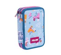 MILAN® Federmäppchen Roller 2 – 2 Etagen, gefüllt – Sonderedition Multicolor