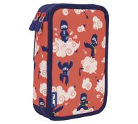 Milan Filled Double Decker Pencil Case Ninjutsu Special Series Rot Mann (Herstellerartikelnummer: 081264NJ)