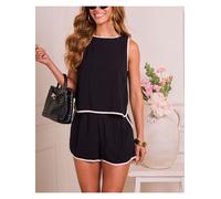 Milan Kiss 2tlg. Outfit in Schwarz - Größe XL | Shorts