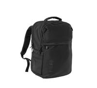 MILAN® Rucksack mit 5 Reißverschlüssen, 25 l, Kollektion Shadow, schwarz