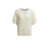 MILANO ITALY - 1/2 sleeve boxy pullover w roundneck sand - Gr. - M
