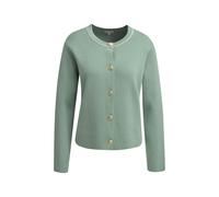 Milano Italy Strickcardigan mit Rundhalsausschnitt in Mint, Größe S