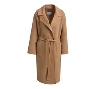 Milano Italy - Coat w collar and lapel, 1/1 sleeves, patched pockets and belt camel - Gr. - L