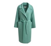 Milano Italy - Coat w collar and lapel, 1/1 sleeves, patched pockets and belt sage - Gr. - L