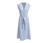 Milano Italy Damen Ärmelloses Midikleid mit Bindegürtel